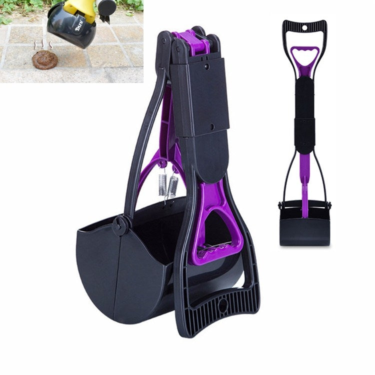 Long Handle Pet Toilet Picker Dog Foldable Toilet