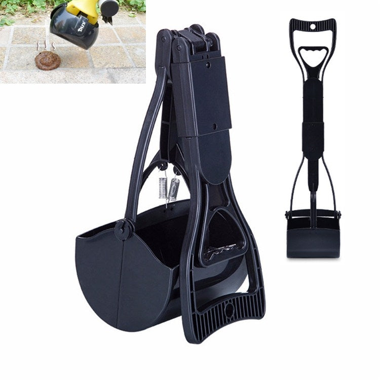 Long Handle Pet Toilet Picker Dog Foldable Toilet