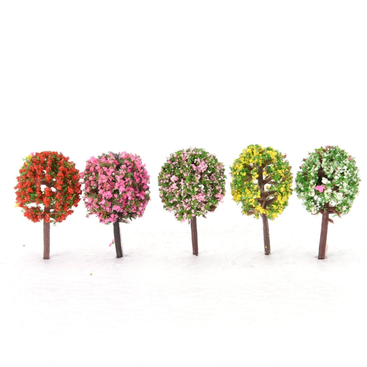3 PCS Artificial Tree Miniature Garden Home Decoration, Random Color Delivery