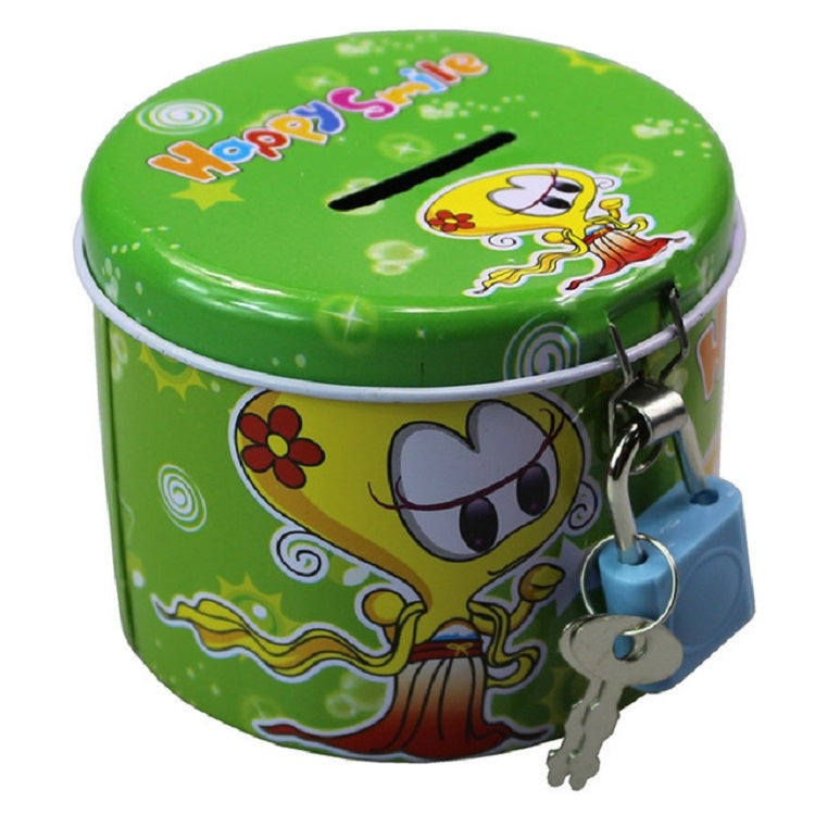 4 PCS Tin Piggy Bank Kindergarten Gifts for Kids, Random Color Delivery