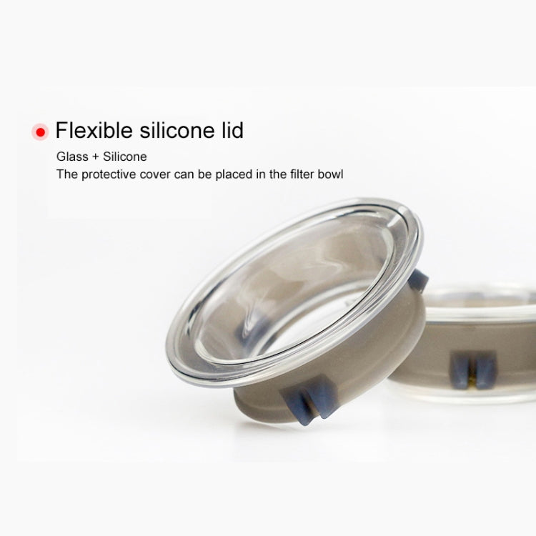 Heat-resistant Hand-made Coffee Glass Pot Cloud Coffee Sharing Pot