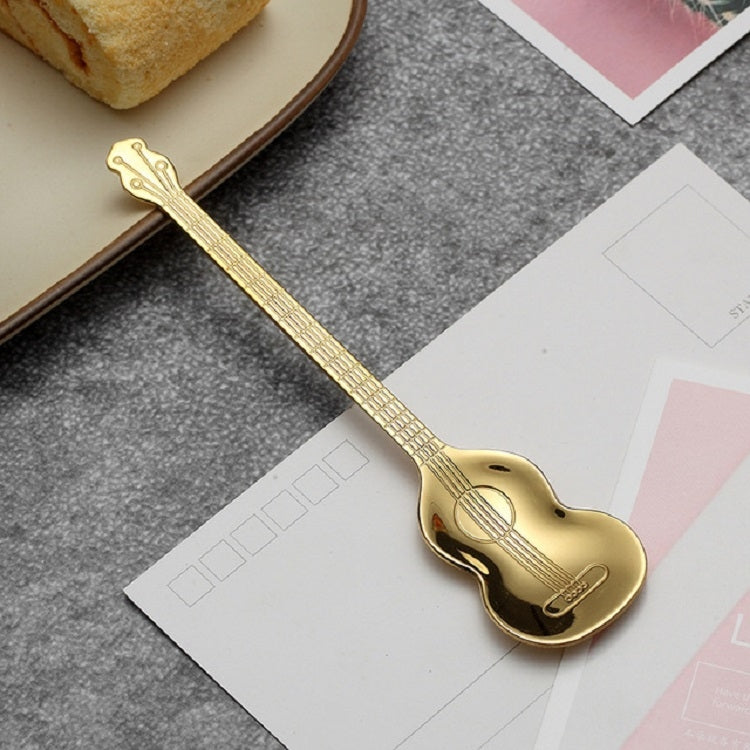 Stainless Steel Coffee Mixing Spoon Creative Musical Instrument Shape Spoon