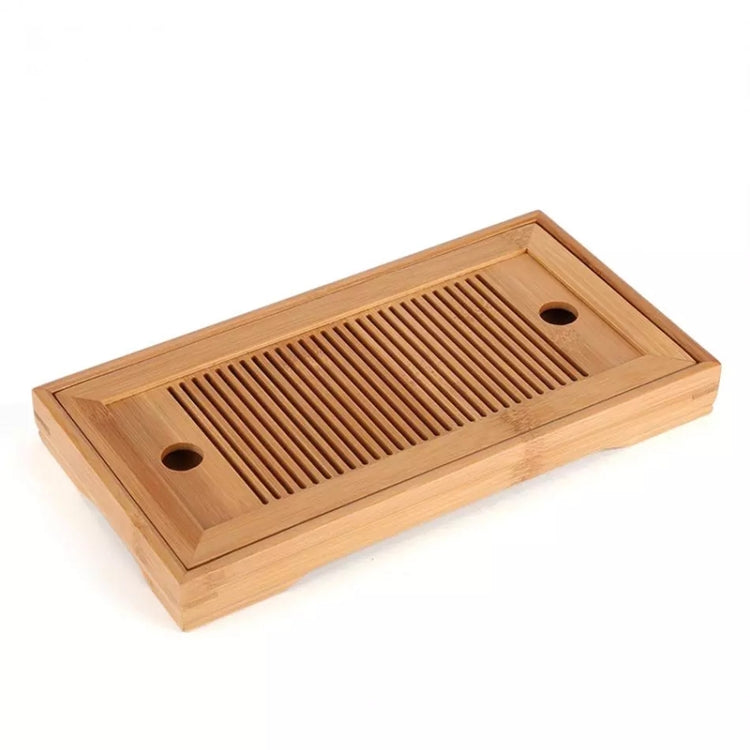 Bamboo Tea Trays Kung Fu Tea Accessories Tea Tray Table With Drain Rack
