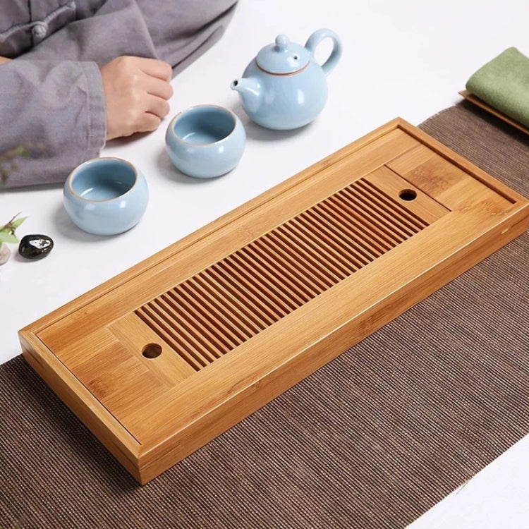 Bamboo Tea Trays Kung Fu Tea Accessories Tea Tray Table With Drain Rack