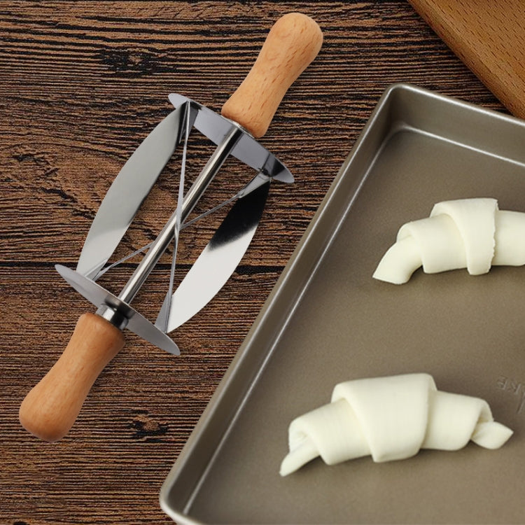 Croissant Tool Roller Stainless Steel Croissant Cutlery Croissant Knife