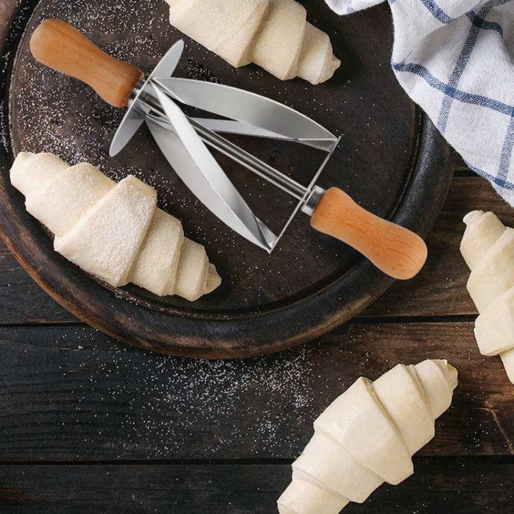 Croissant Tool Roller Stainless Steel Croissant Cutlery Croissant Knife