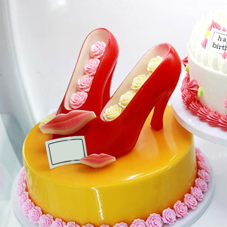 3D Chocolate Mold Fondant Cake Ladies High Heel Mold