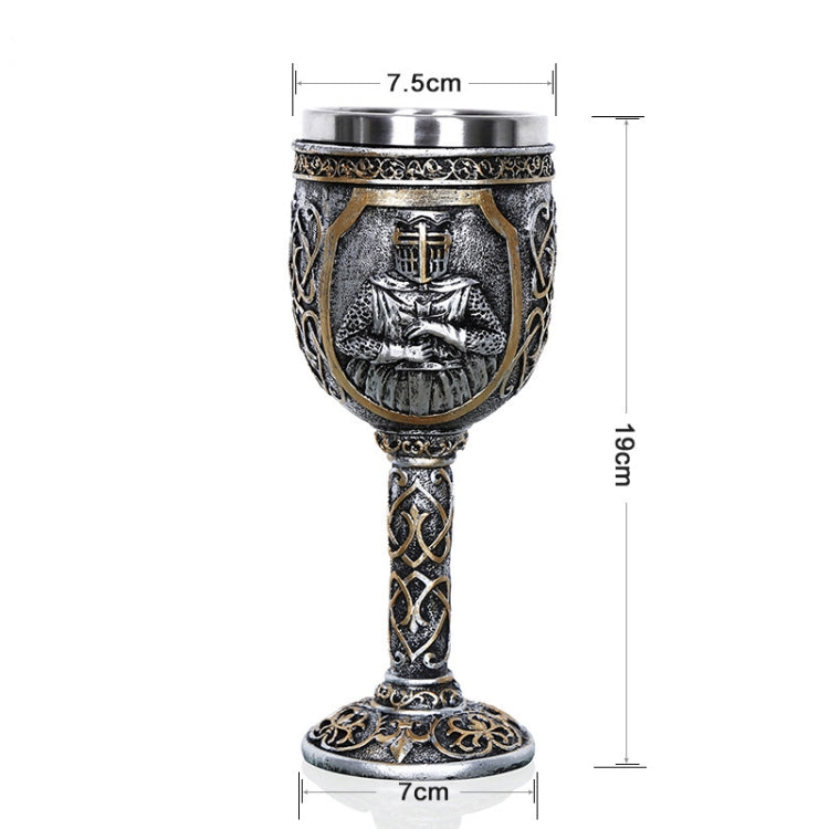 3D Viking Skull Coffee Beer Mug Skull Mug Beer Wine Drink Gift Stainless Steel Knight Decorative Cup for Men