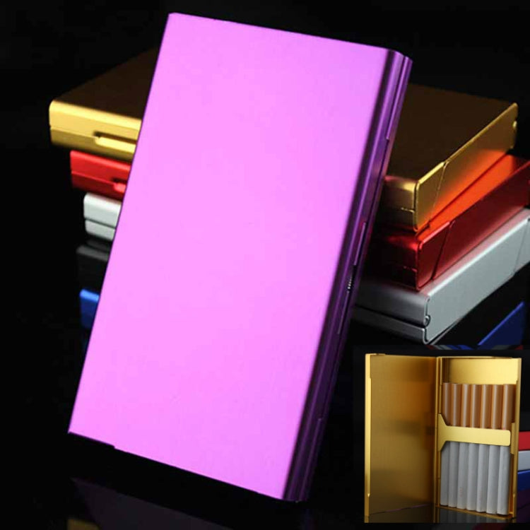 Ultra-thin Personality Creative Ladies Cigarette Case Metal Cigarette Case