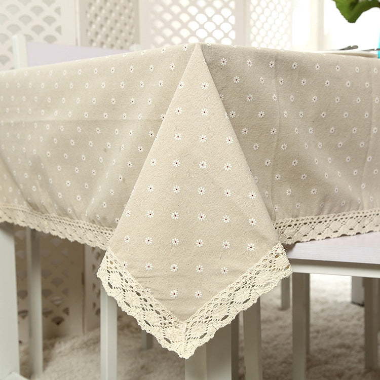 Lace Tablecloth Coffee Table Multifunctional Cover Towel