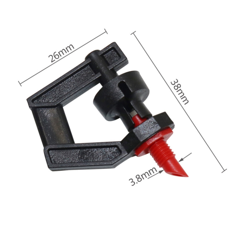 10 PCS Micro-Drip Irrigation Accessories Selling 360 Degree Rotating Sprinkler Threaded Interface