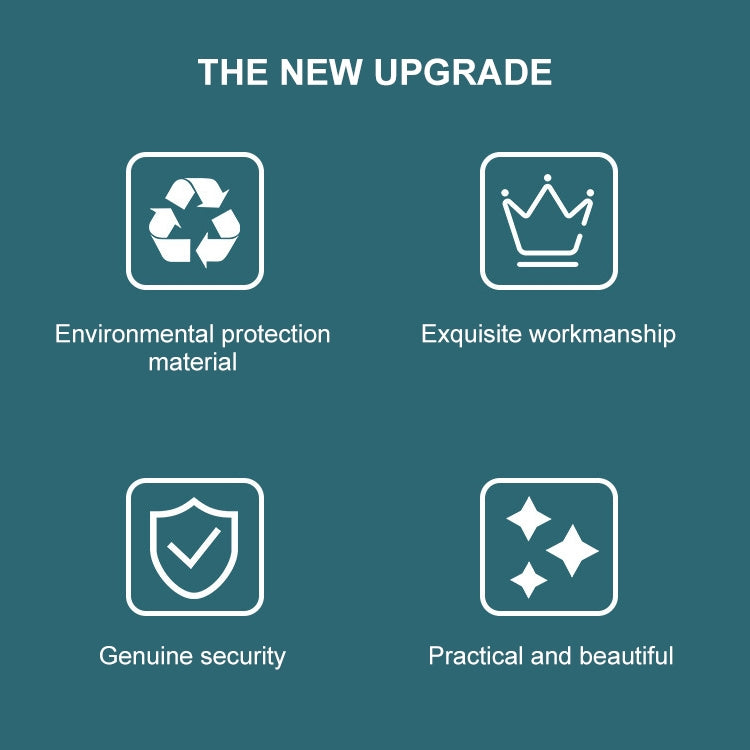 6 In 1 Toothbrush Holder Kit Toiletries Bamboo Wood Bathroom Trash Can Bathroom Set