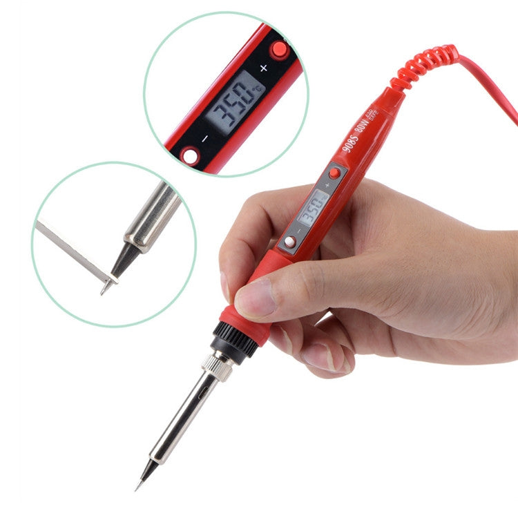 908S 80W LCD Thermostat Soldering Iron Constant Temperature Soldering Iron