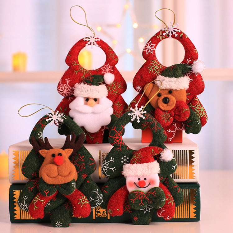 Christmas Ornaments Christmas Tree Three-dimensional Non-woven Fabric Pendant