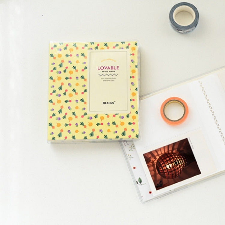 Cartoon Cover 64 Sheets Photos Mini Insert Photo Album