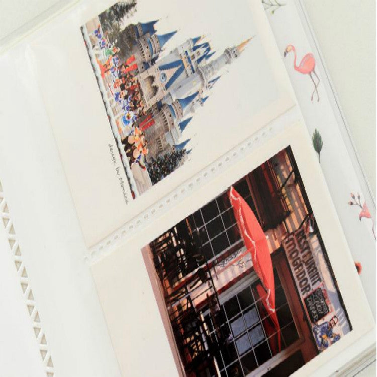 Cartoon Cover 64 Sheets Photos Mini Insert Photo Album