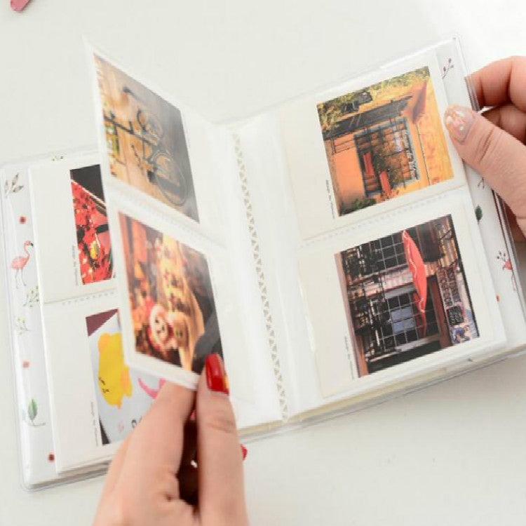 Cartoon Cover 64 Sheets Photos Mini Insert Photo Album