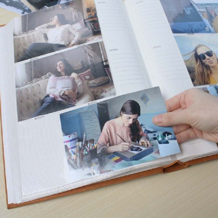 4R 6 inch 300 Sheet Photos 50 Pages Flannel Interstitial Album Creative Christmas Gift Postcard Storage Album