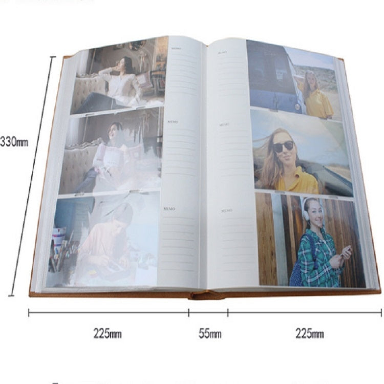 4R 6 inch 300 Sheet Photos 50 Pages Flannel Interstitial Album Creative Christmas Gift Postcard Storage Album