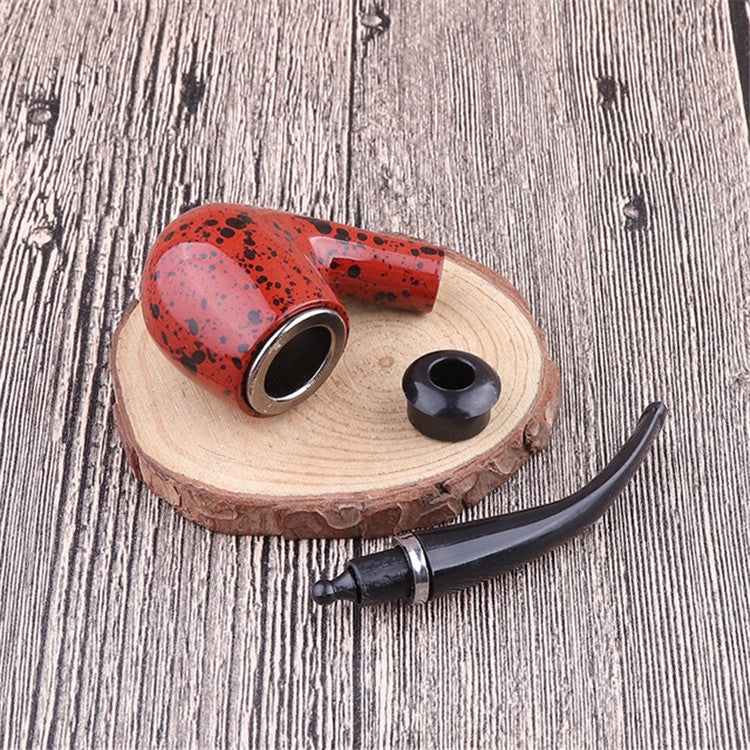 Dual-purpose Portable Resin Pipe Detachable Mini Men Filter Smoking Set Without Pipe Holder