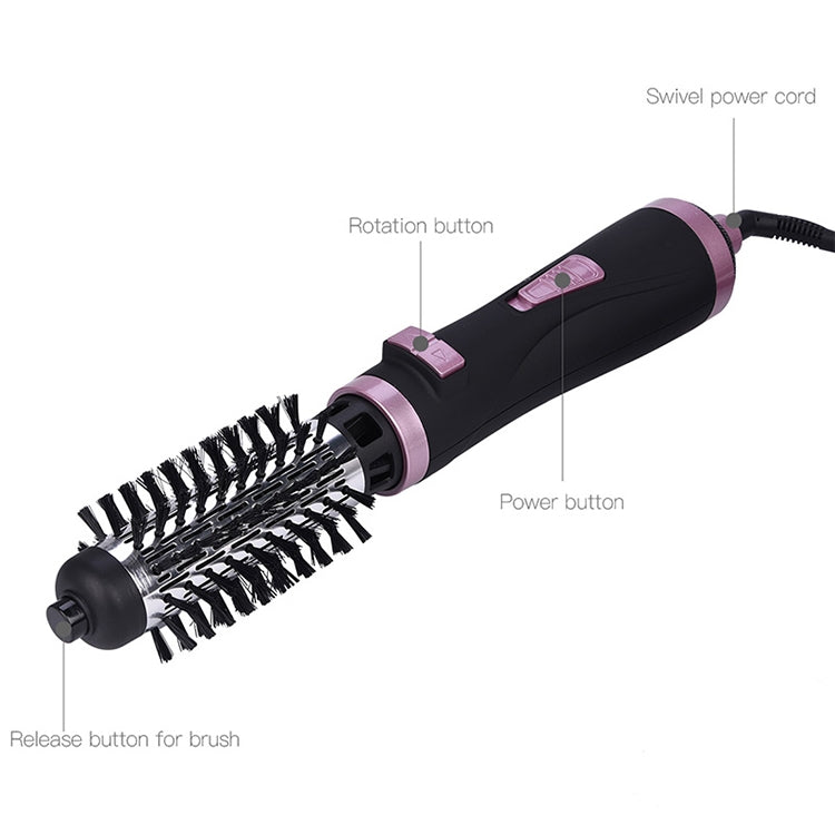 360 Degrees Rotation Electric Hair Dryer Brush Professional Hair Blow Dryer Comb Electric Hair Curler