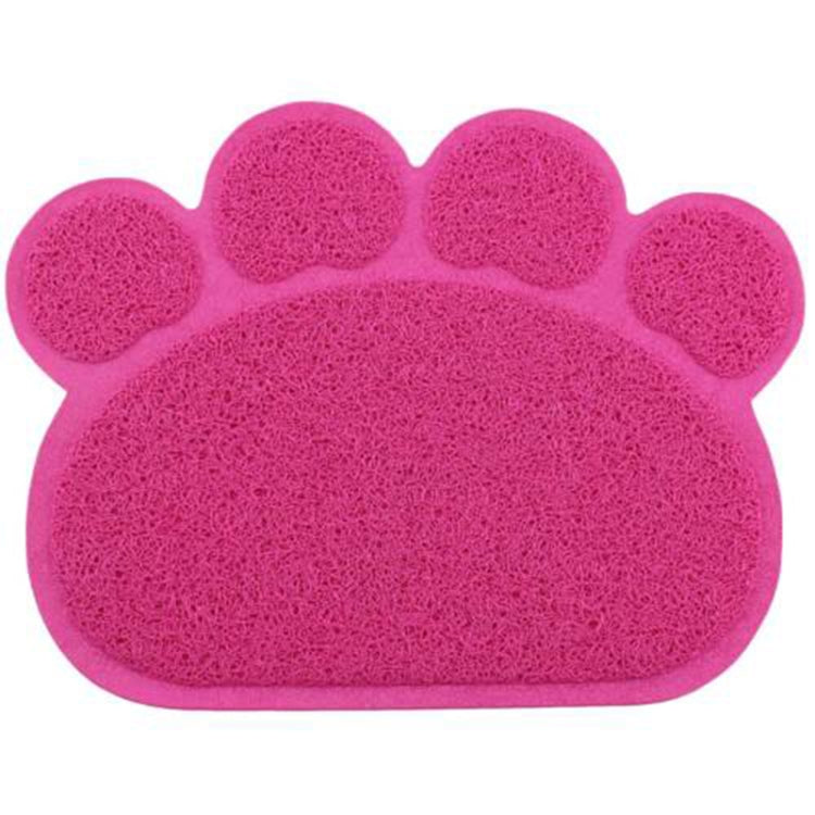 PVC Claw Shaped Cat Litter Mat Pet Placemat Anti-skid Floor Mat Pet Supplies
