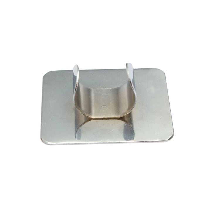 Salon Manicure Finger Ring Color Palette Make Up Cream Foundation Mixing Palette Cosmetic Make up Tool Stainless Steel Plate