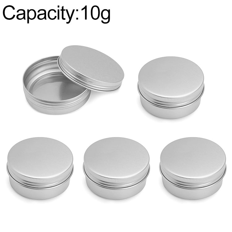 5 PCS Thread Refillable Aluminum Packaging Box Cosmetic Small Storage Case