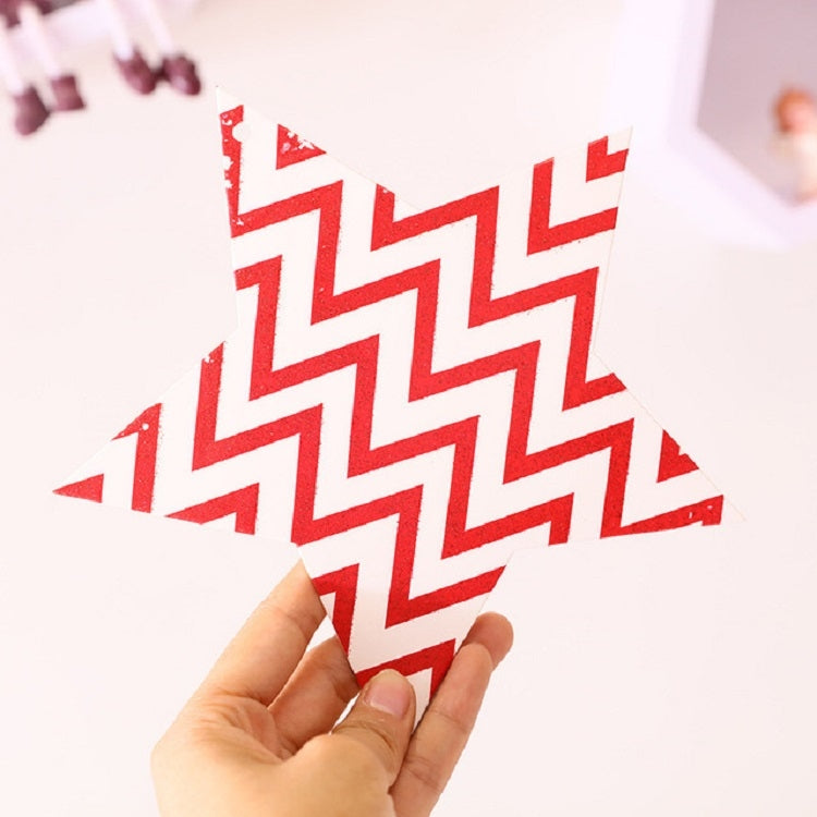 Five-pointed Star Pull Flower Bunting Birthday Holiday Party Decoration Store Dress up Layout Supplies