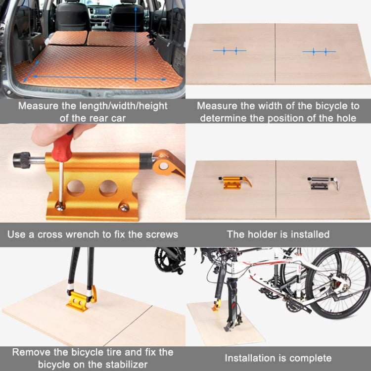 Bicycle Front Fork Fixed Clip Luggage Rack