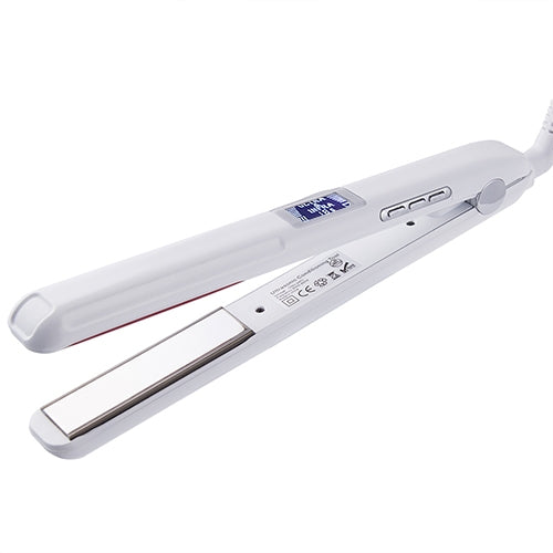 RUCHA Ultrasonic Infrared Hair Care Iron Straightener with Adjustable Upgraded LCD Display