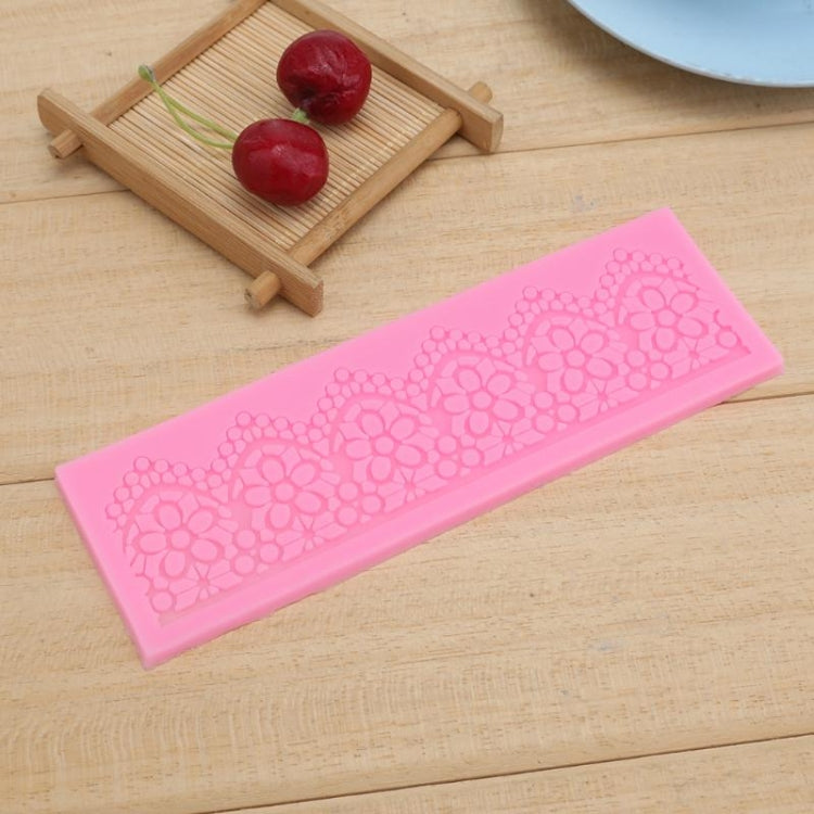 DIY Baking Tools Lace Silicone Moulds Fondant Cake Surrounding Decoration Tools Chocolate Mould