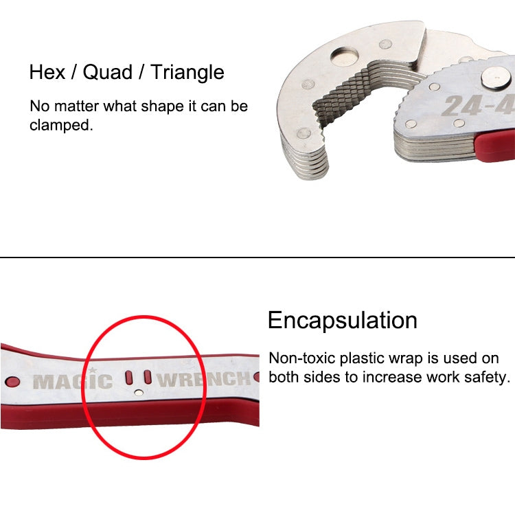 Multifunctional Wrench Spanner Quick Tube Pliers