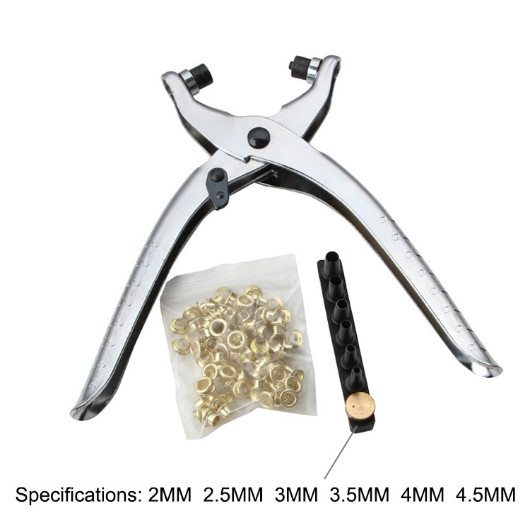 Multifunctional Interchangeable Head Punch Riveting Pliers Compression Eye Forceps