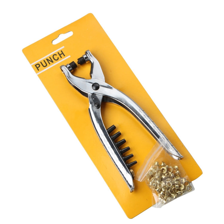 Multifunctional Interchangeable Head Punch Riveting Pliers Compression Eye Forceps