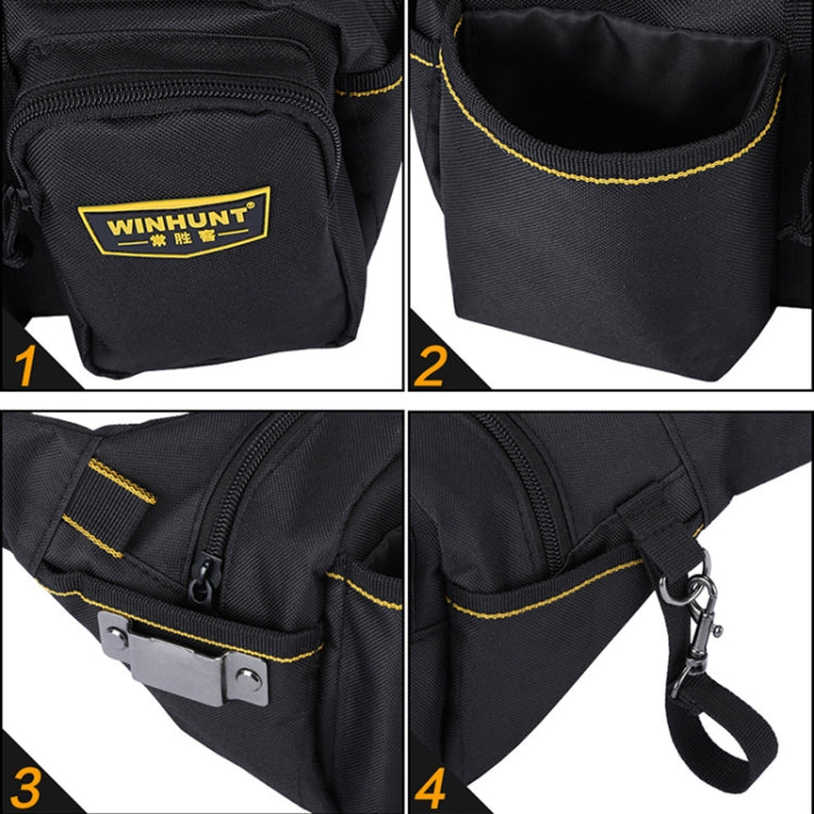 WINHUNT A Type Multi-function Canvas Electrical Hardware Tool Bag Repair Pocket