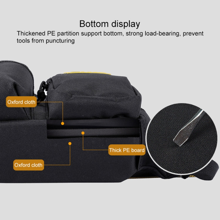 WINHUNT B Type Multi-function Canvas Electrical Hardware Tool Bag Repair Pocket