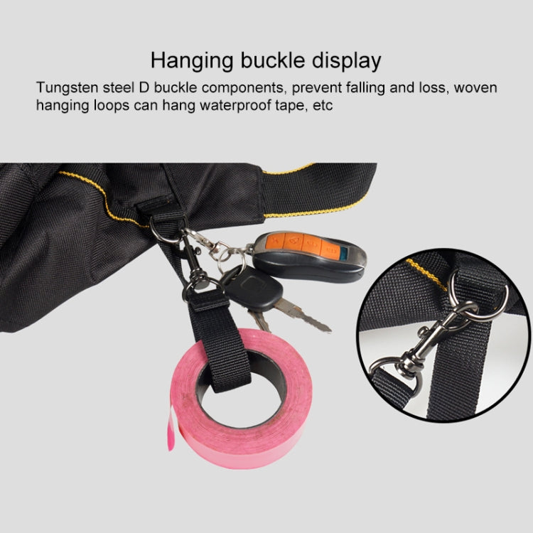 WINHUNT B Type Multi-function Canvas Electrical Hardware Tool Bag Repair Pocket