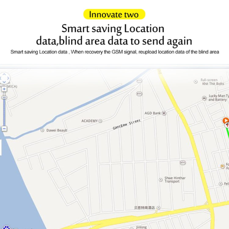 TK200 2G IP67 Waterproof GPS / GPRS / GSM Personal / Goods /  Pet / Bag Locator Pet Collar Real-time Tracking Device