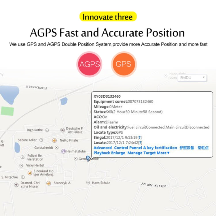 TK200 2G IP67 Waterproof GPS / GPRS / GSM Personal / Goods /  Pet / Bag Locator Pet Collar Real-time Tracking Device