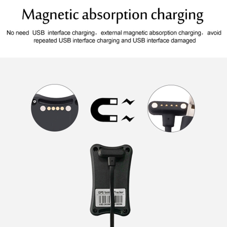 TK200 2G IP67 Waterproof GPS / GPRS / GSM Personal / Goods /  Pet / Bag Locator Pet Collar Real-time Tracking Device