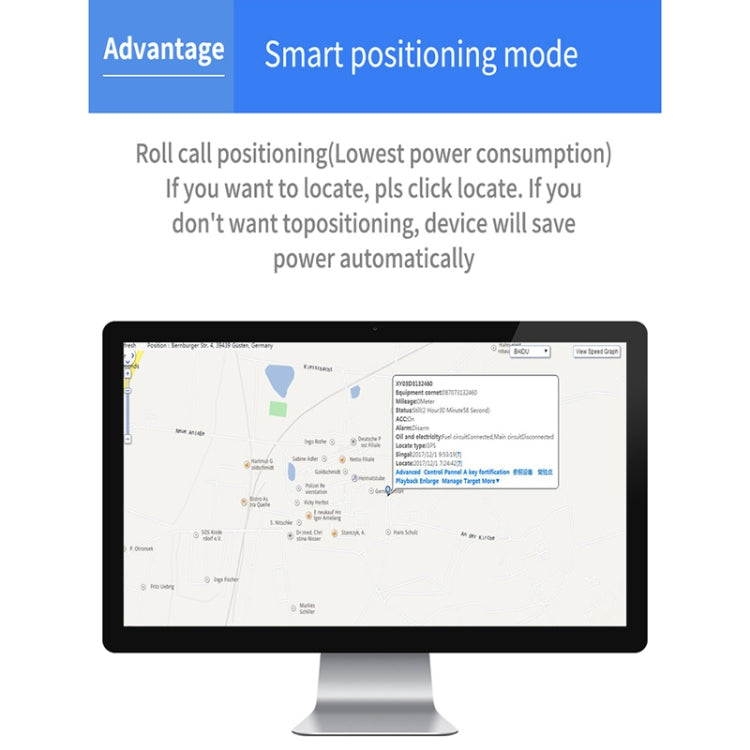 TK203 4G GPS / GPRS / GSM Personal / Goods /  Pet / Bag Locator Pet Collar Real-time Tracking Device