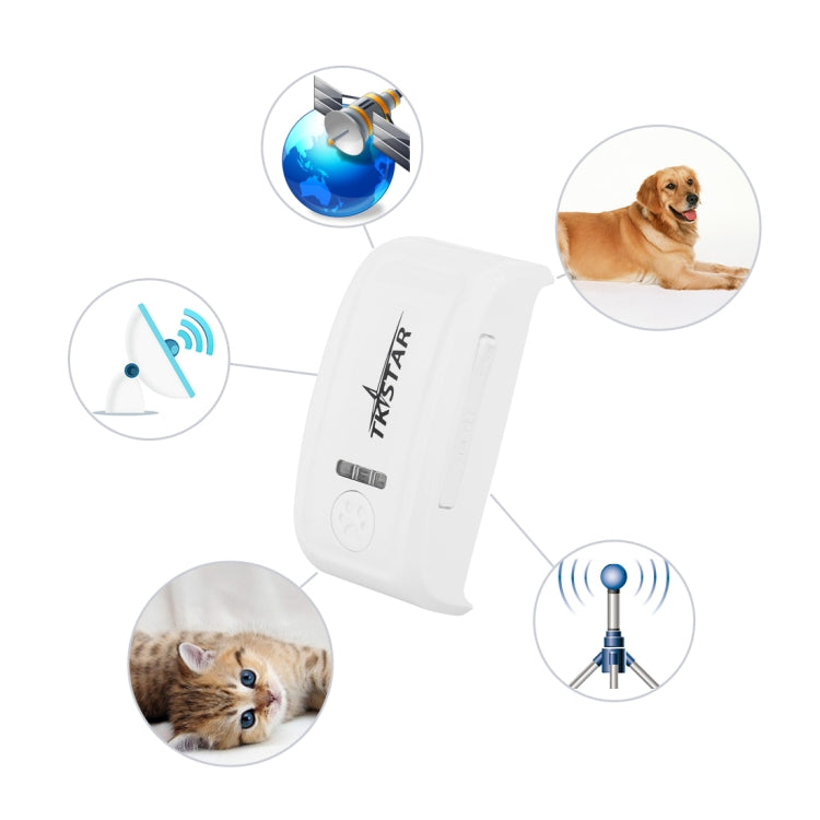 TK-909 GPS / GPRS / GSM Pet Locator Pet Collar Real-time Tracking Device