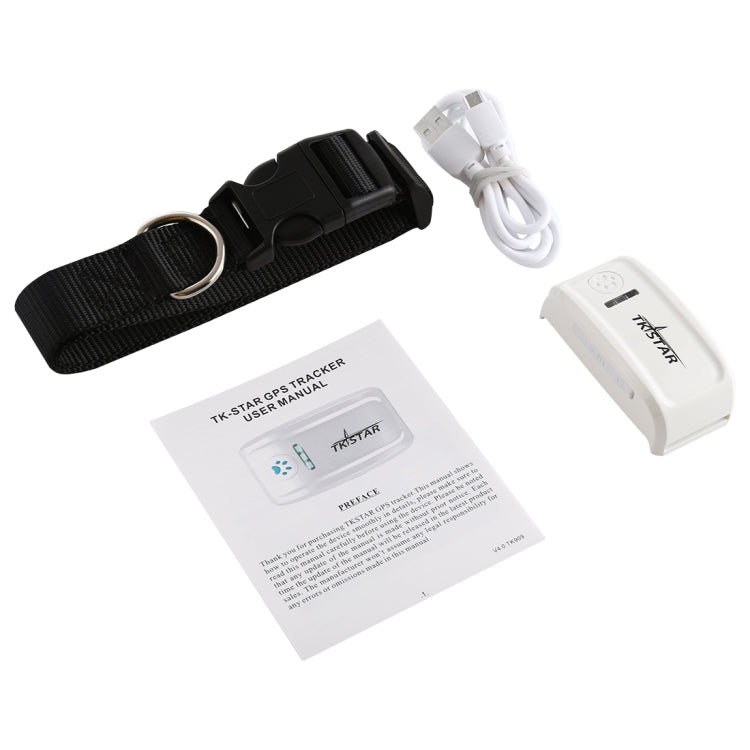 TK-909 GPS / GPRS / GSM Pet Locator Pet Collar Real-time Tracking Device