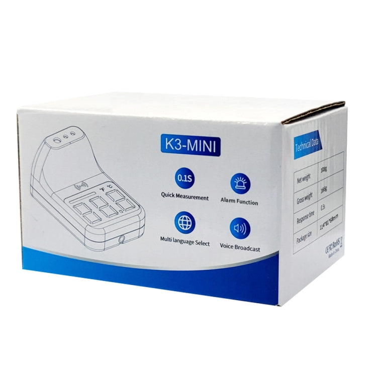 K3 mini Handsfree Non-contact Forehead Body Infrared Thermometer