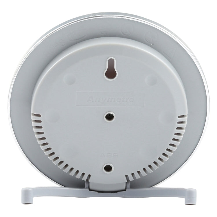 TH101E Mini Round Clock-shaped Indoor Outdoor Hygrometer Humidity Thermometer Temperature Meter
