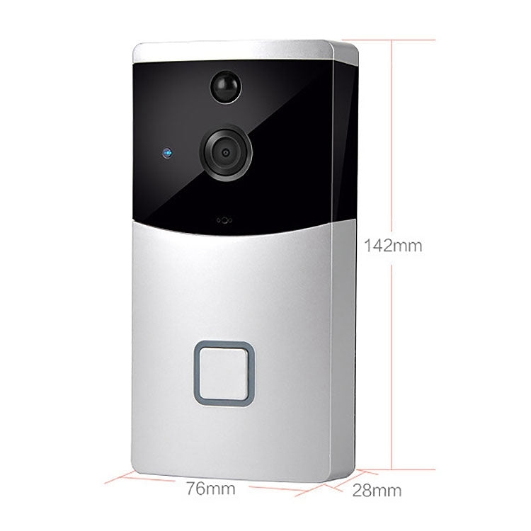 VESAFE Home VS-M2 HD 720P Security Camera Smart WiFi Video Doorbell Intercom, Support TF Card & Night Vision & PIR Detection APP for IOS and Android