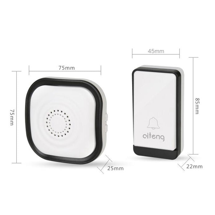 AITENG V029J Wireless Batteryless WIFI Doorbell, EU Plug