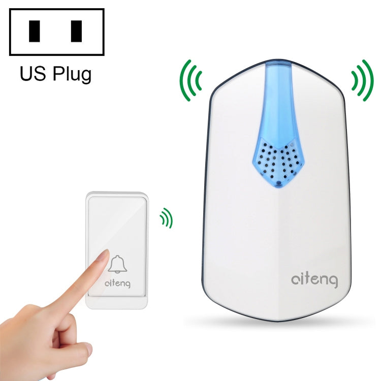 AITENG V026J Wireless Batteryless WIFI Doorbell, EU Plug
