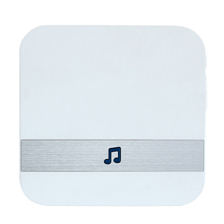 B10 52 Chimes 110dB Doorbell Receiver Low Power Consumption Home Door Tools, EU Plug, AC 90-260V